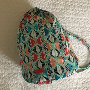 Vera Bradley Ditty Bag, Go Fish